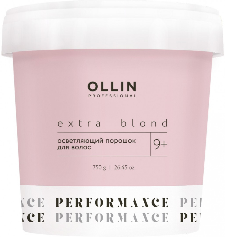 Порошок для волос осветляющий «Extra Blond Performance 9+» | Performance | Ollin Professional