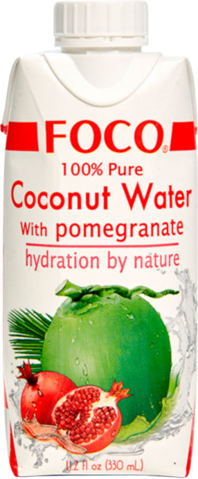 Вода кокосовая с соком граната | Foco