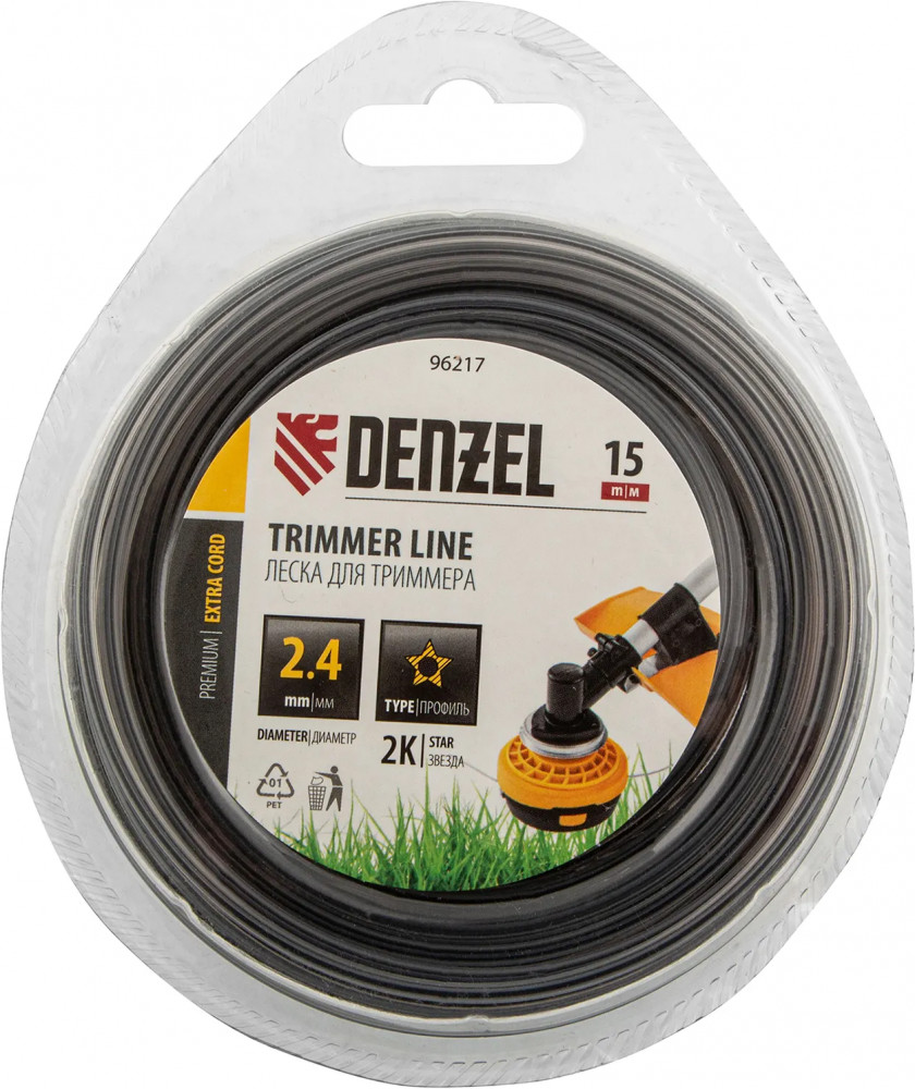 Леска для триммера | Denzel