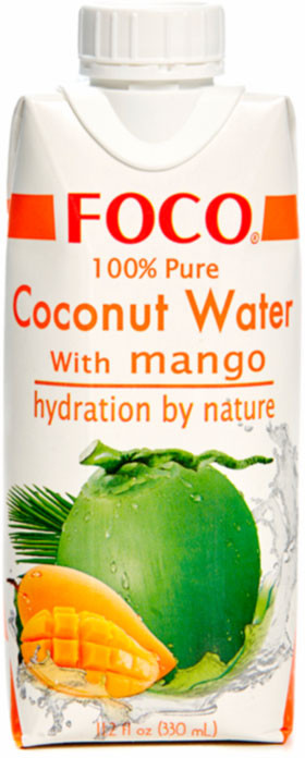 Вода кокосовая с соком манго | Foco