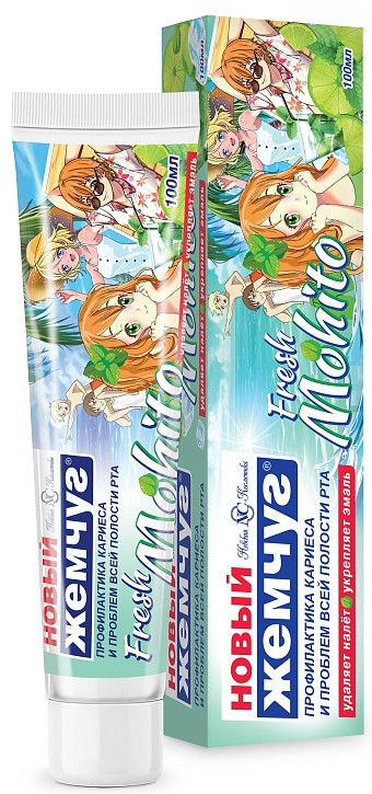 Зубная паста «Fresh Mohito» | Новый Жемчуг