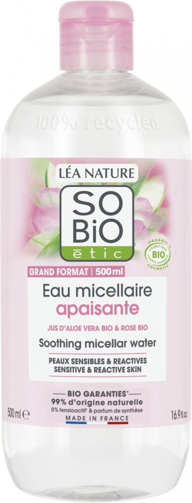 Мицеллярная вода гипоаллергенная | SO'Bio étic