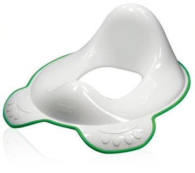 Накладка на унитаз, бело — зеленая | NUK