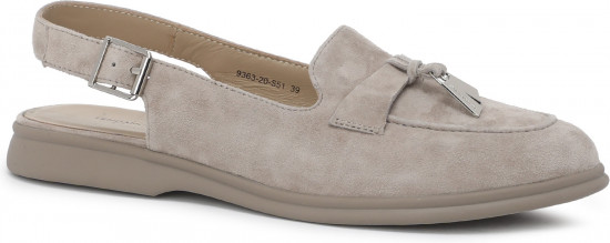 Лоферы-слингбэки женские