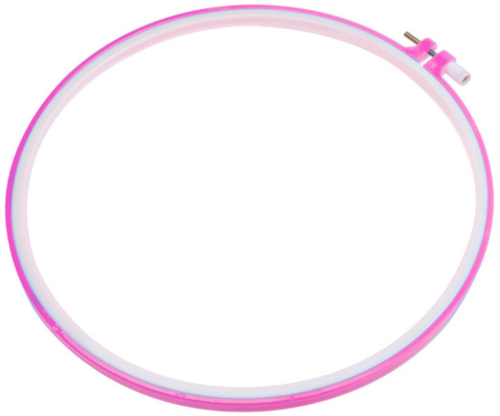 Пяльцы пластиковые D28 розовые | Белоснежка