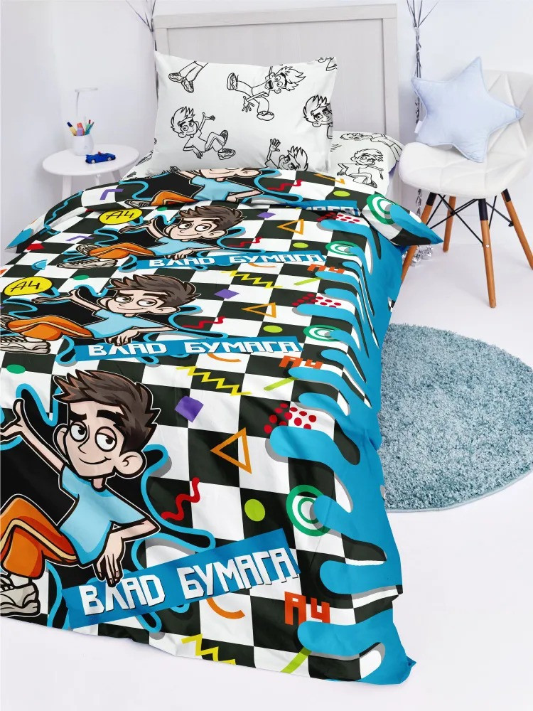 Комплект постельного белья «Влад А4 Бумага» | Влад А4 Бумага | Juno