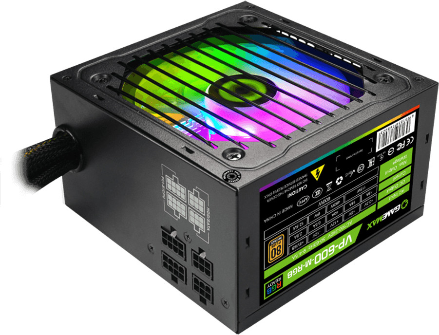 Блок питания VP 600W RGB | GameMax