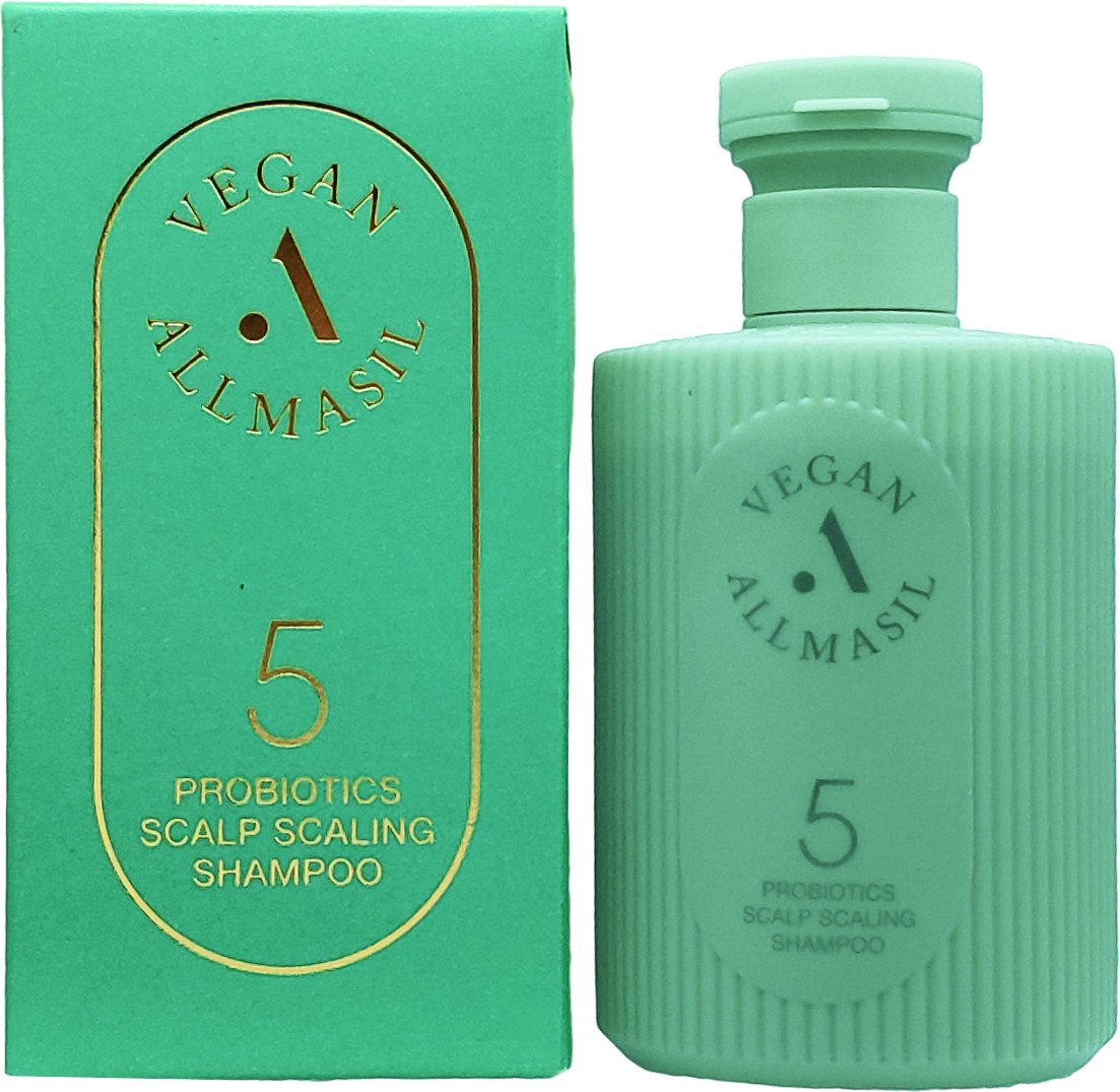 Шампунь для волос для глубокого очищения «5 Probiotics Scalp Scaling Shampoo» | Vegan | Masil