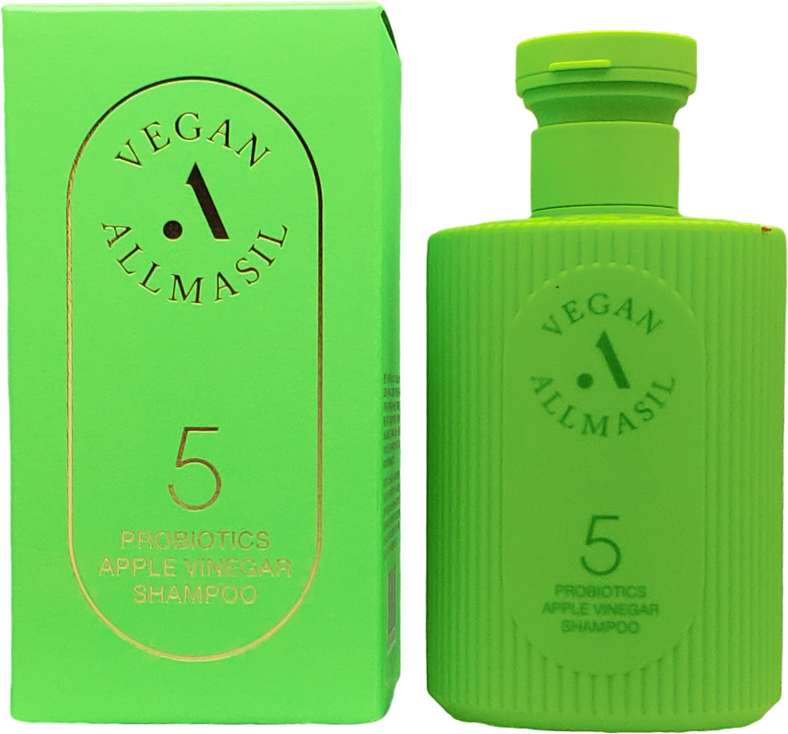 Шампунь для волос с яблочным уксусом «5 Probiotics Apple Vinegar Shampoo» | Vegan | Masil