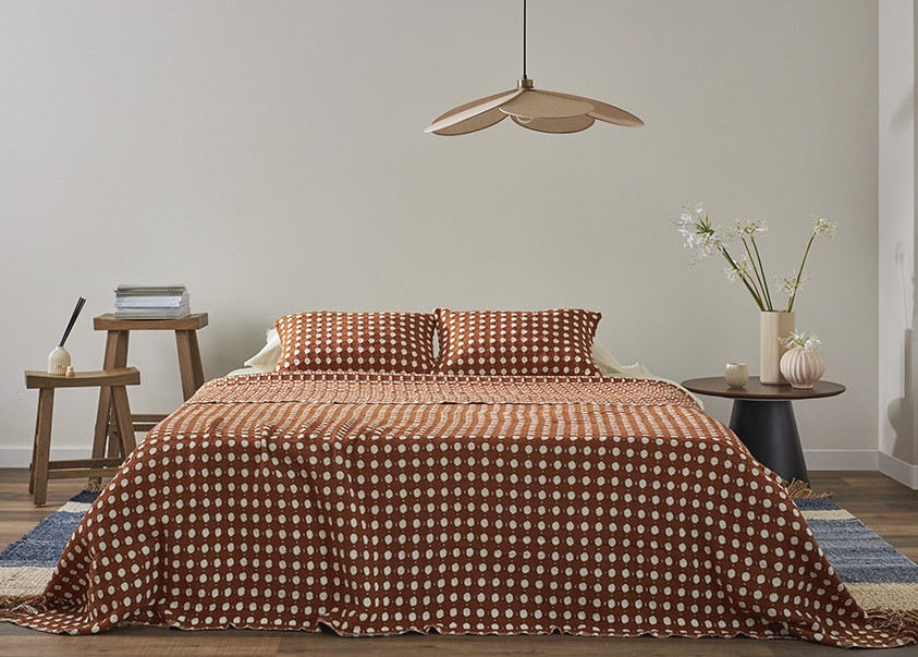 Покрывало «Polka dots» | Essential | Tkano