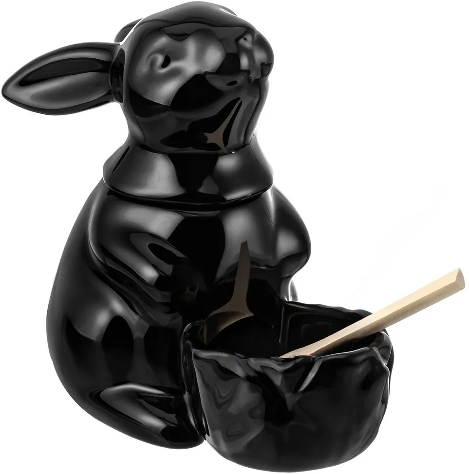 Банка для соли с ложкой «Заяц» | Elan Gallery