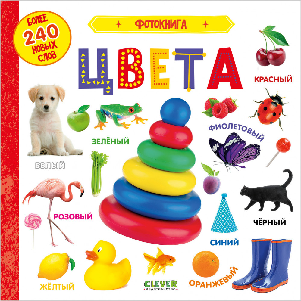 Фотокнига. Цвета | Первые знания. Фотокниги