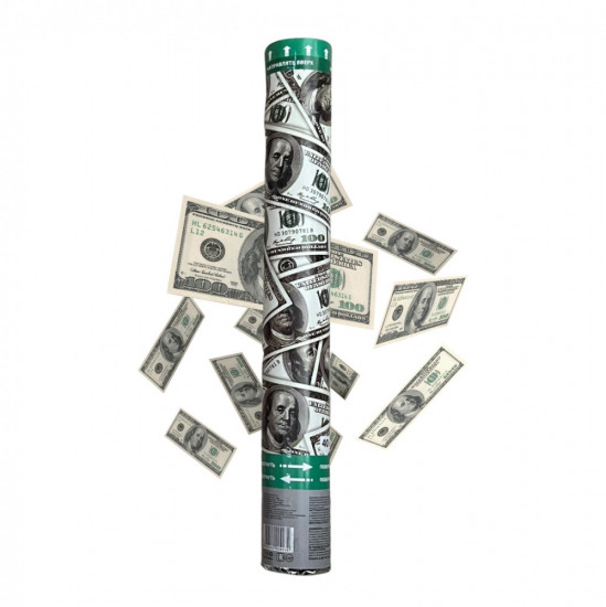 Хлопушка-конфетти «Доллар»