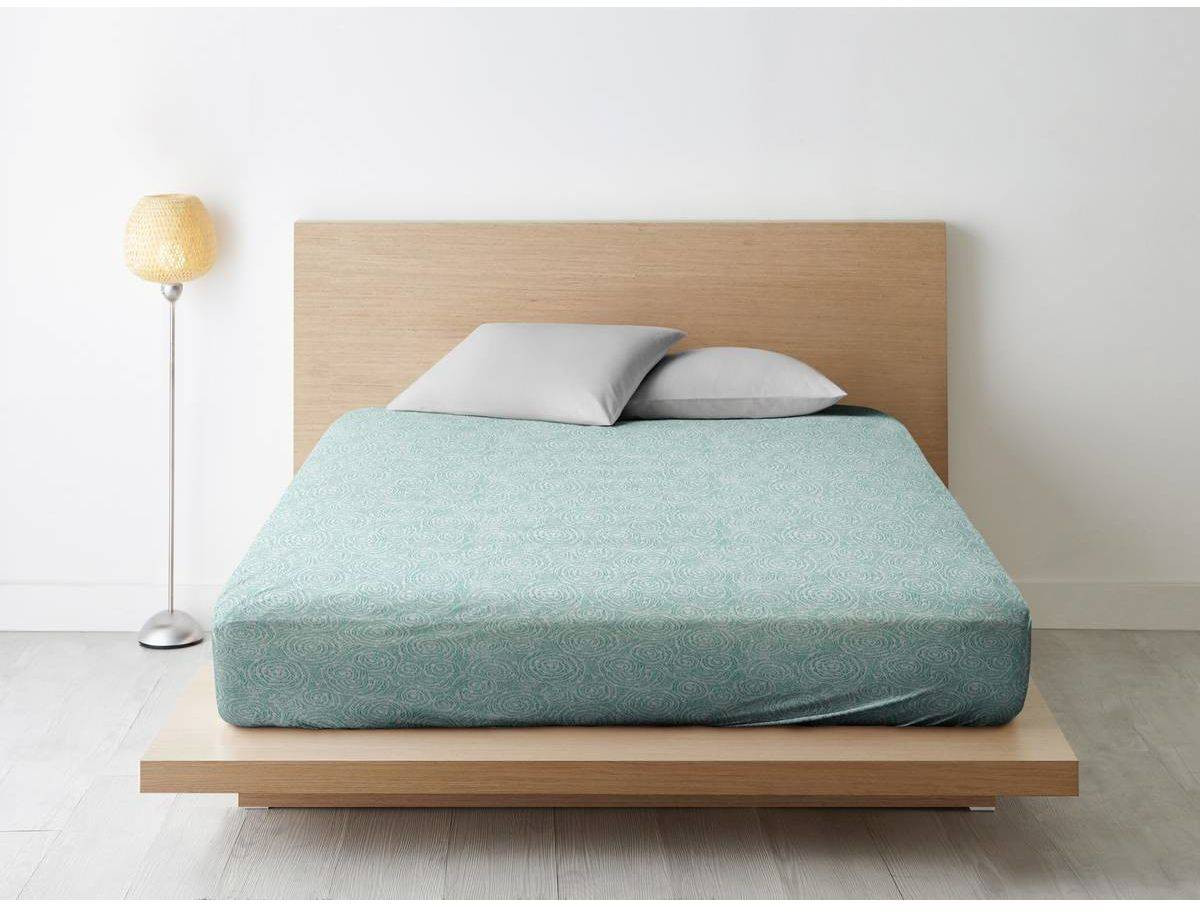 Простыня на резинке «Малахит» | Ночь нежна