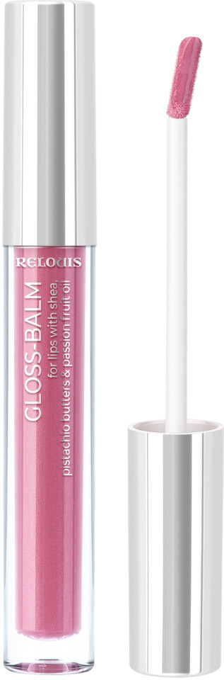 Блеск-бальзам для губ, тон 06 Berry in love | Gloss Balm | RELOUIS