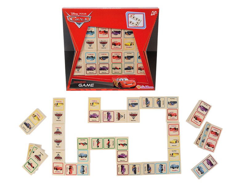 Домино "Тачки 2", 28 деталей | Eichhorn