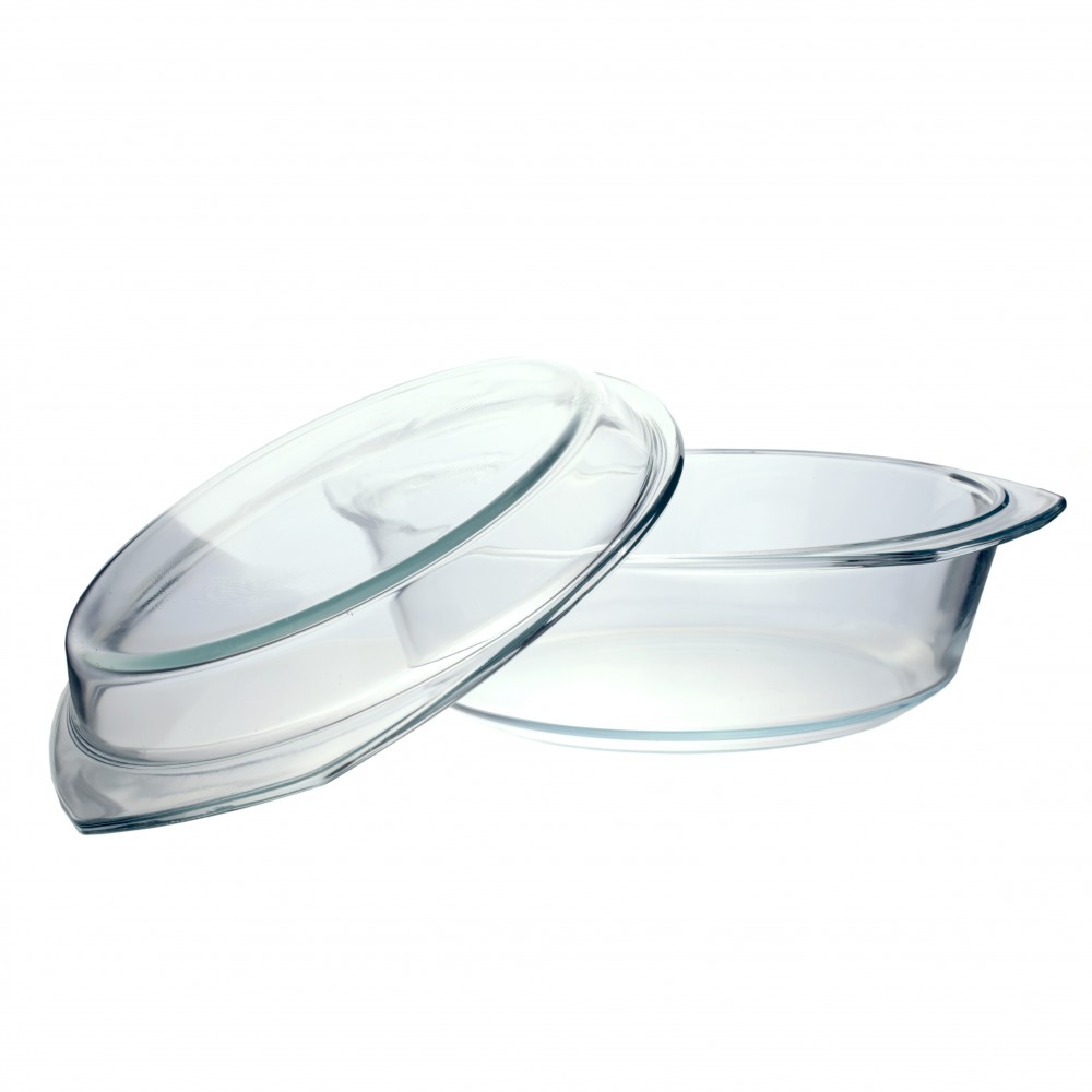 Стеклянная кастрюля Aureli (2,5 л) с крышкой | Aureli | Fissman