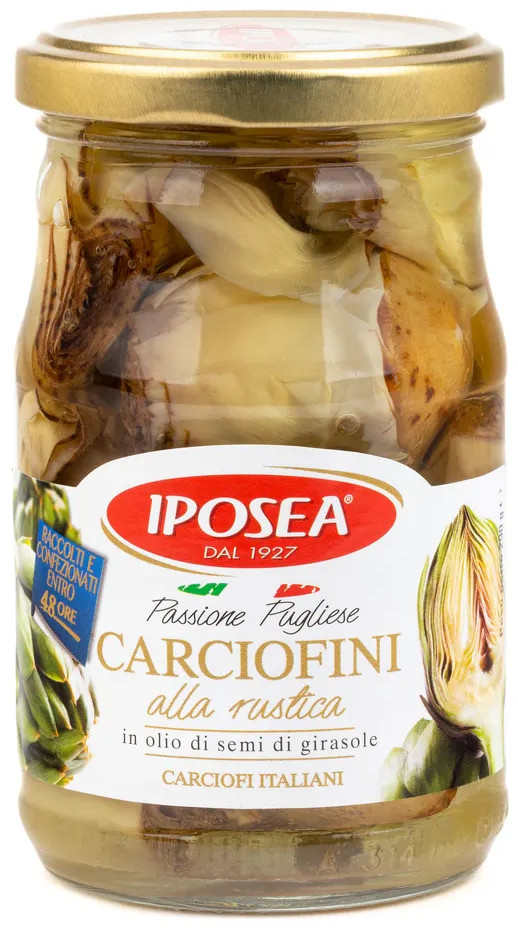 Артишоки в масле «Alla Rustica» | Iposea