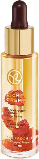 Масло питательное для лица с экстрактом и лепестками роз