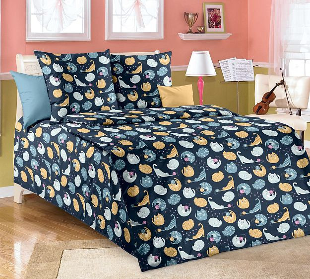 Простыня «Кошки 1» | Кошки 1 | Королевское искушение