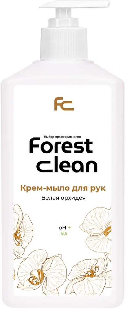 Крем-мыло жидкое для рук «Белая орхидея» | Forest clean