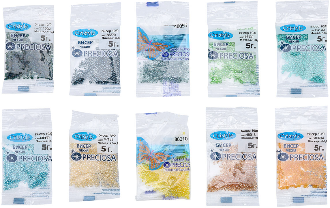 Набор бисера для рукоделия | Preciosa