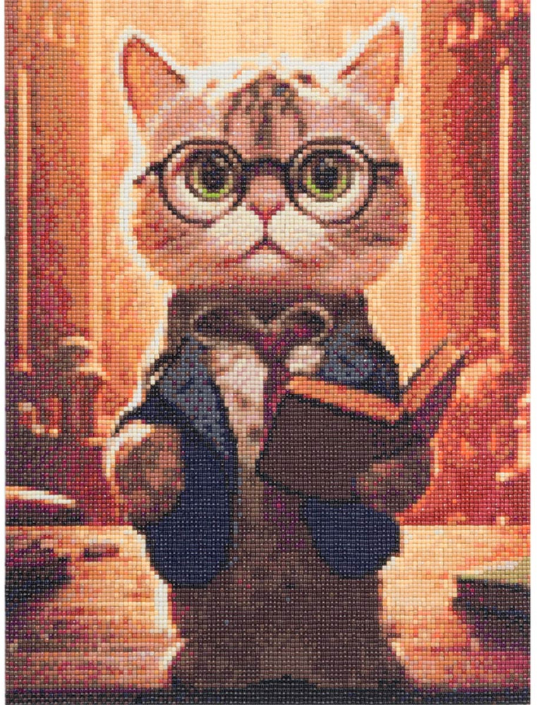 Мозаика алмазная «Маленький умник» | Cristyle