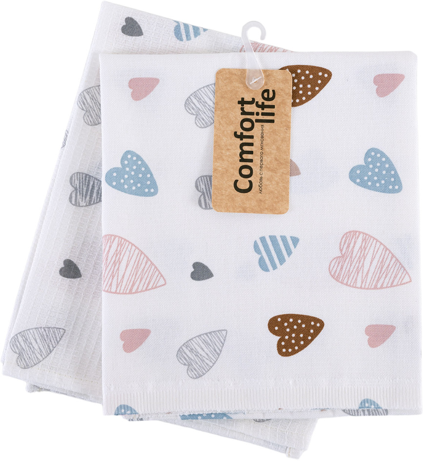 Набор полотенец для кухни «С любовью 1» | С любовью | Текс-Дизайн