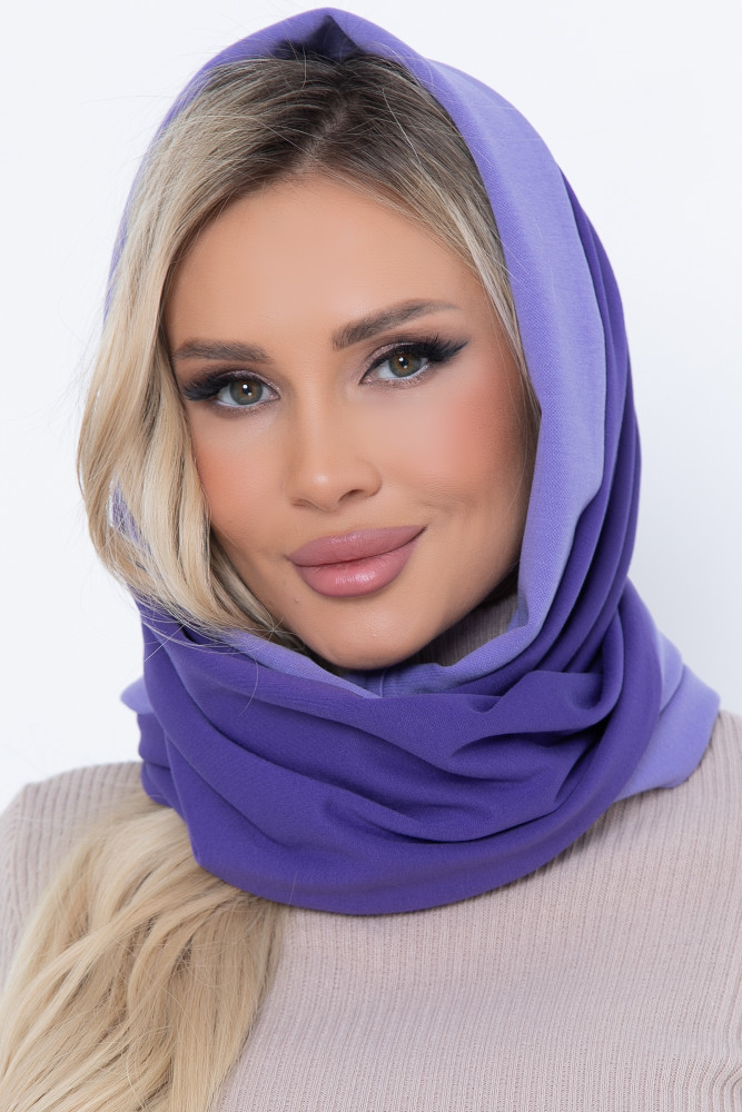 Снуд-капор женский «Кантари (топаз)» | Bellovera