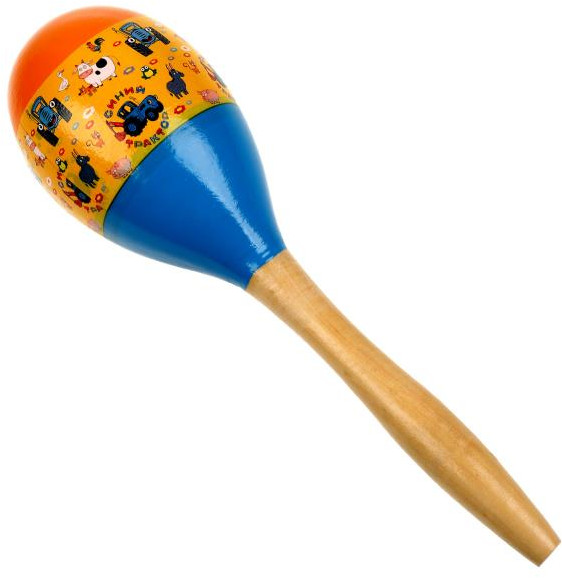 Игрушка деревянная «Маракас» | Синий трактор | Буратино