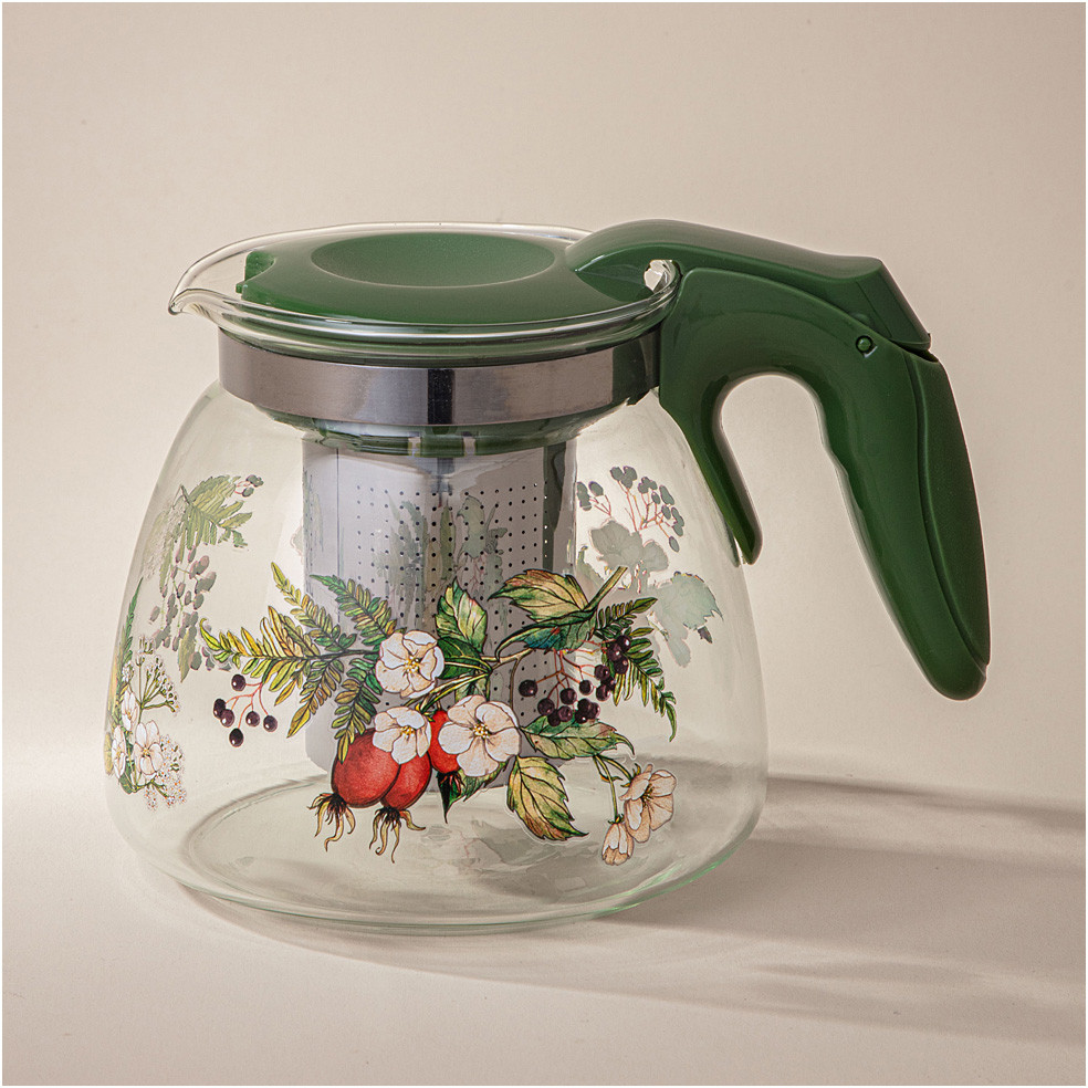 Чайник заварочный с фильтром «Шиповник» | Шиповник | Agness