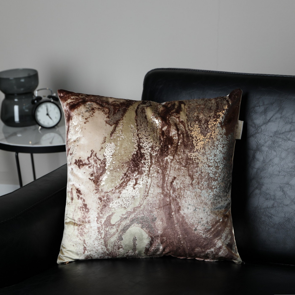 Наволочка декоративная | Мрамор | Sofi De Marko