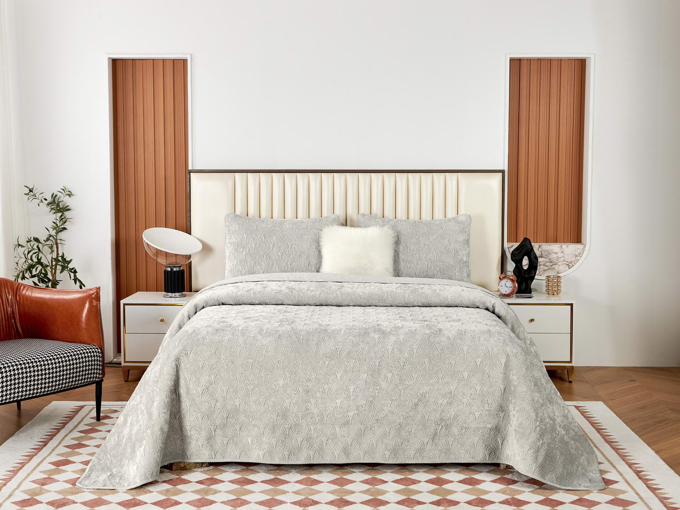 Покрывало с наволочками | Розалин | Sofi De Marko