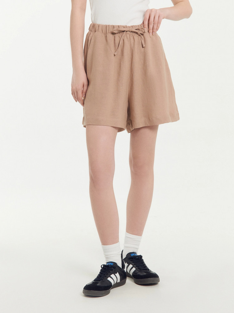 Шорты женские | Льняная коллекция | Mark Formelle