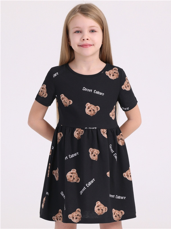 Платье для девочек | Променад | Апрель