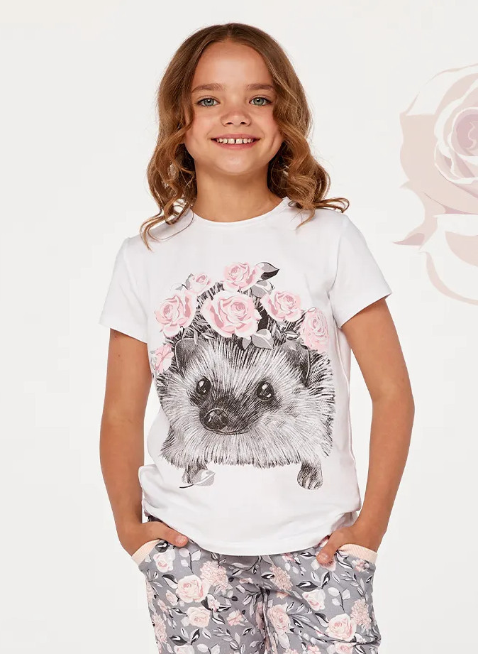 Футболка для девочек | Romantic Roses | Juno