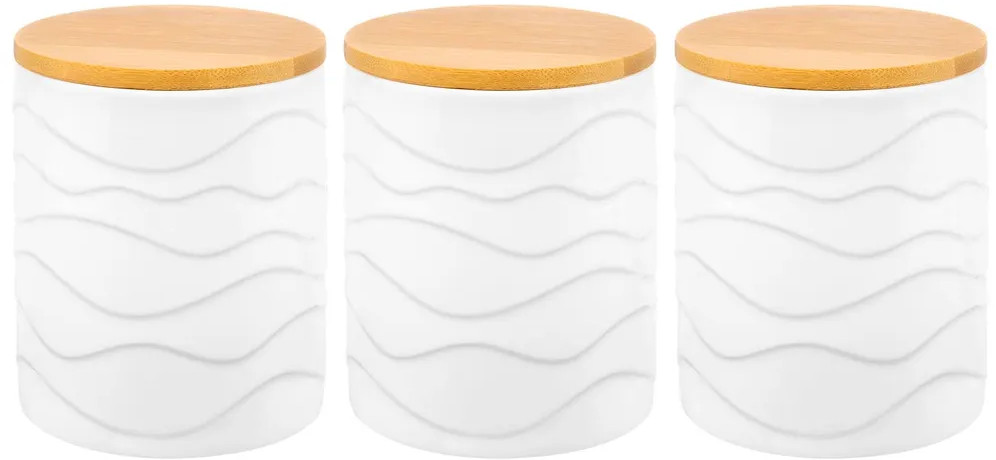 Набор банок для сыпучих продуктов «Айсберг волны» | Айсберг волны | Elan Gallery
