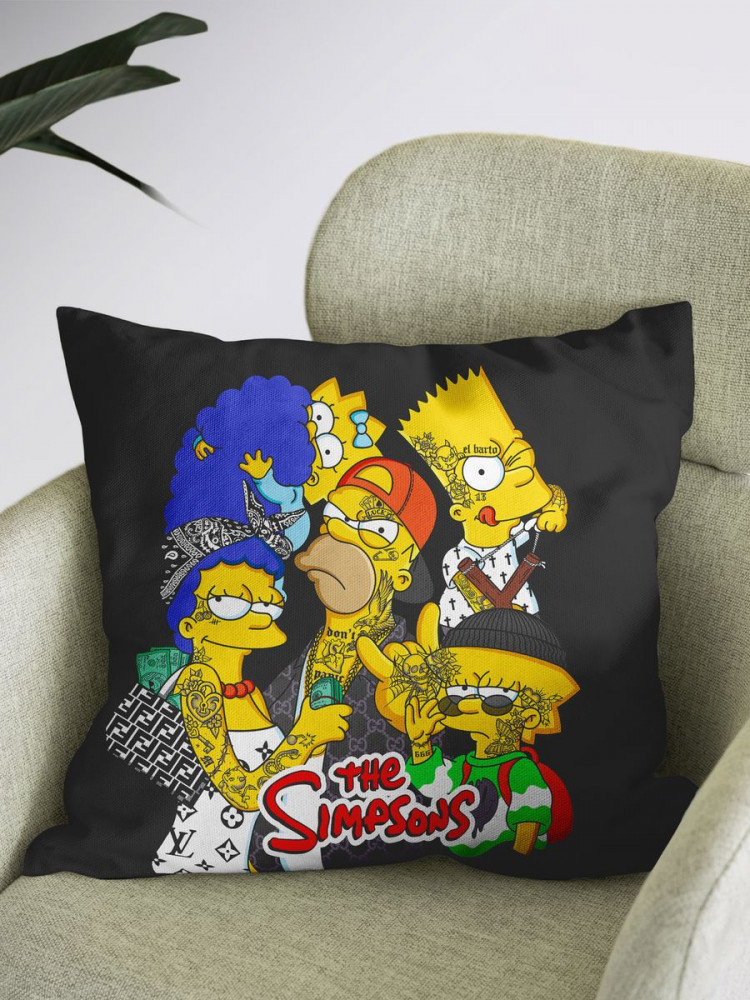 Подушка декоративная «Simpsons» | Simpsons | Crazy Getup