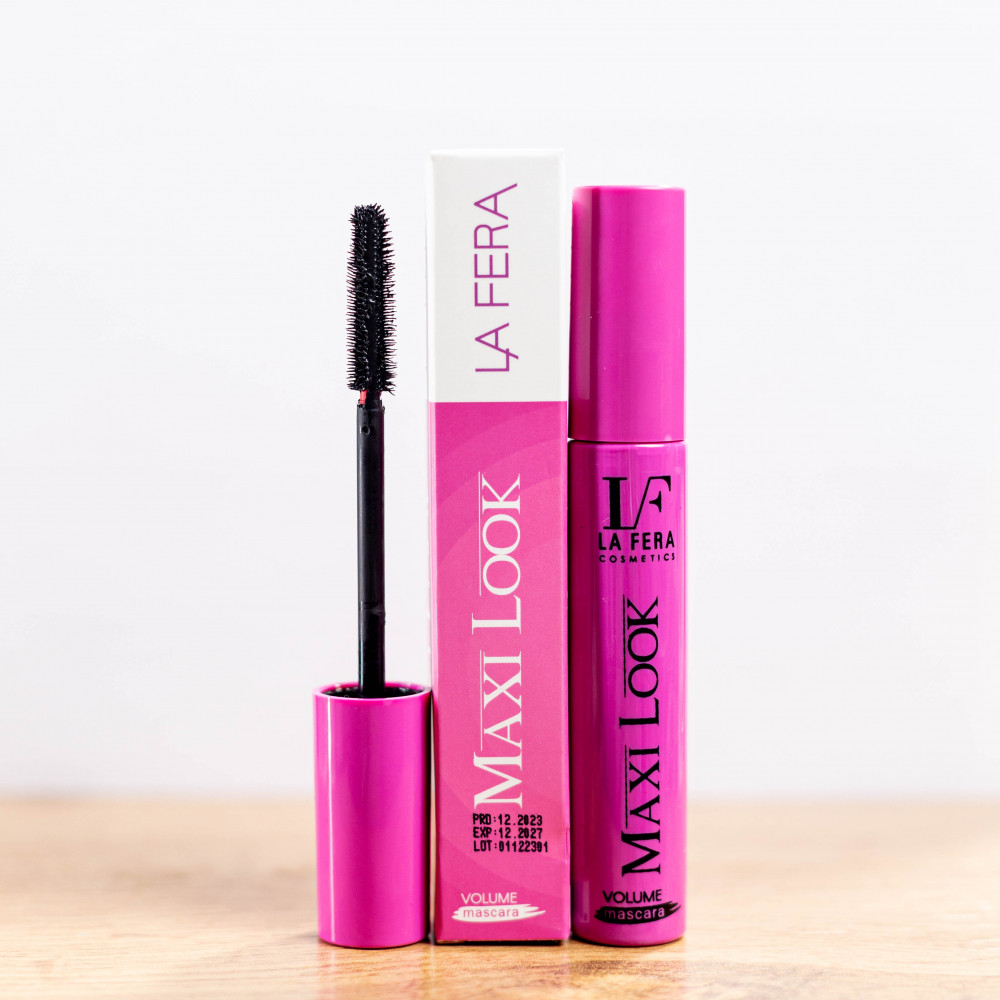Тушь для ресниц «Maxi Look Mascara», оттенок 01 Black | La Fera