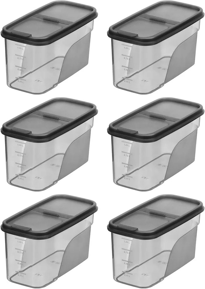 Набор контейнеров для сыпучих продуктов | Elan Gallery