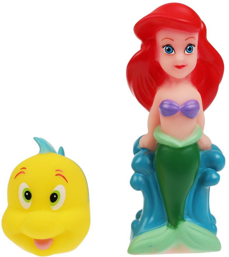 Набор игрушек для ванны «Русалочка и рыбка» | Играем вместе