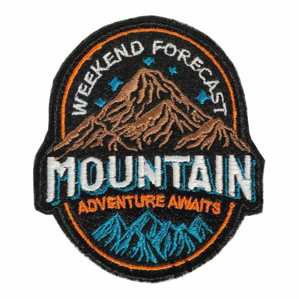 Нашивка на липучке «Mountains. Горы» | Get Outside