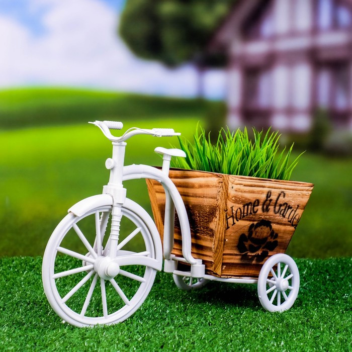 Кашпо «Велосипед» | ИнтерPresent