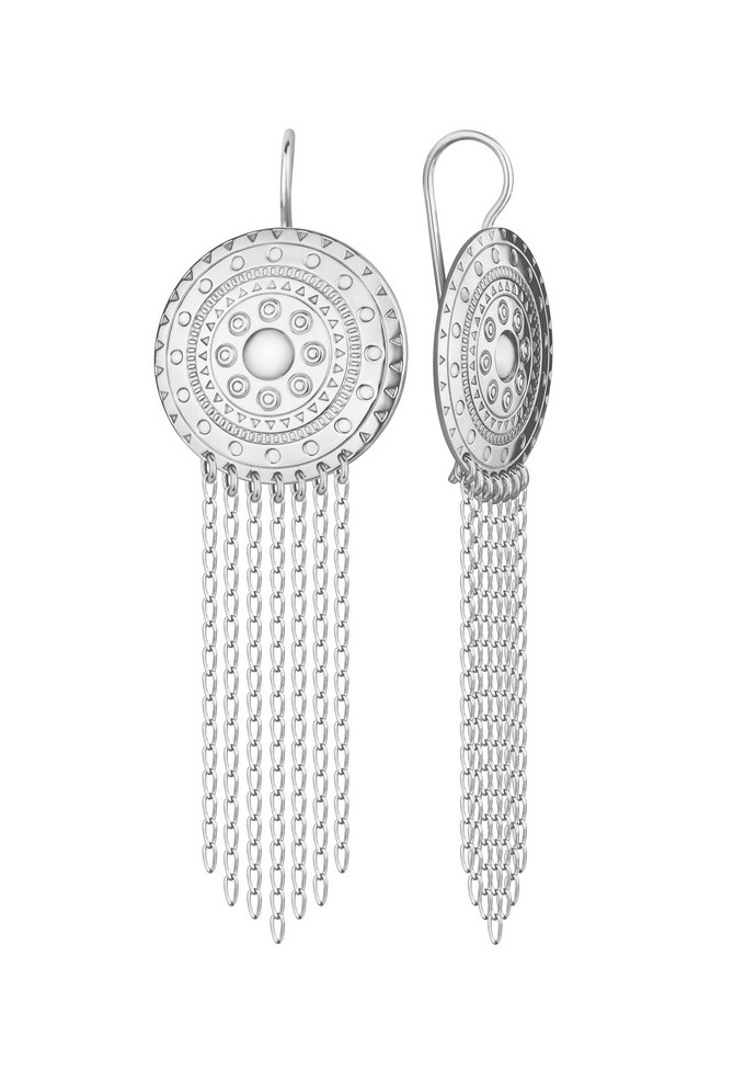 Серьги из серебра | Костромской ювелирный завод