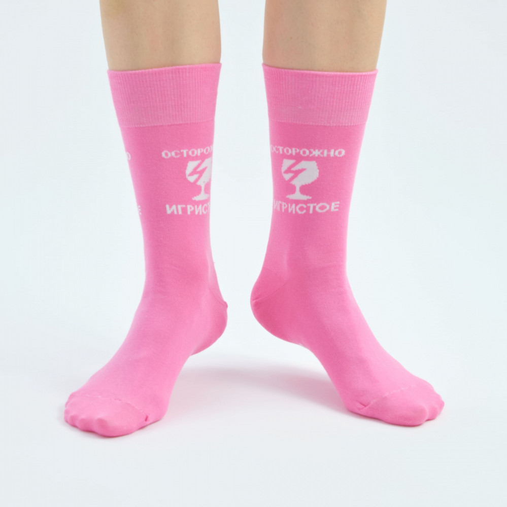 Носки женские «Осторожно, Игристое!» | St.Friday