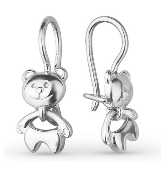 Серьги из серебра | Костромской ювелирный завод