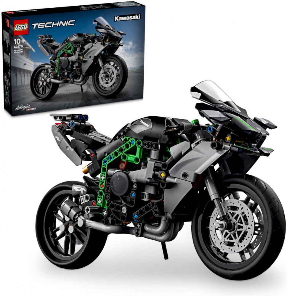 Конструктор Technic 42170 Мотоцикл Kawasaki Ninja H2R | LEGO Technic | LEGO (ЛЕГО)