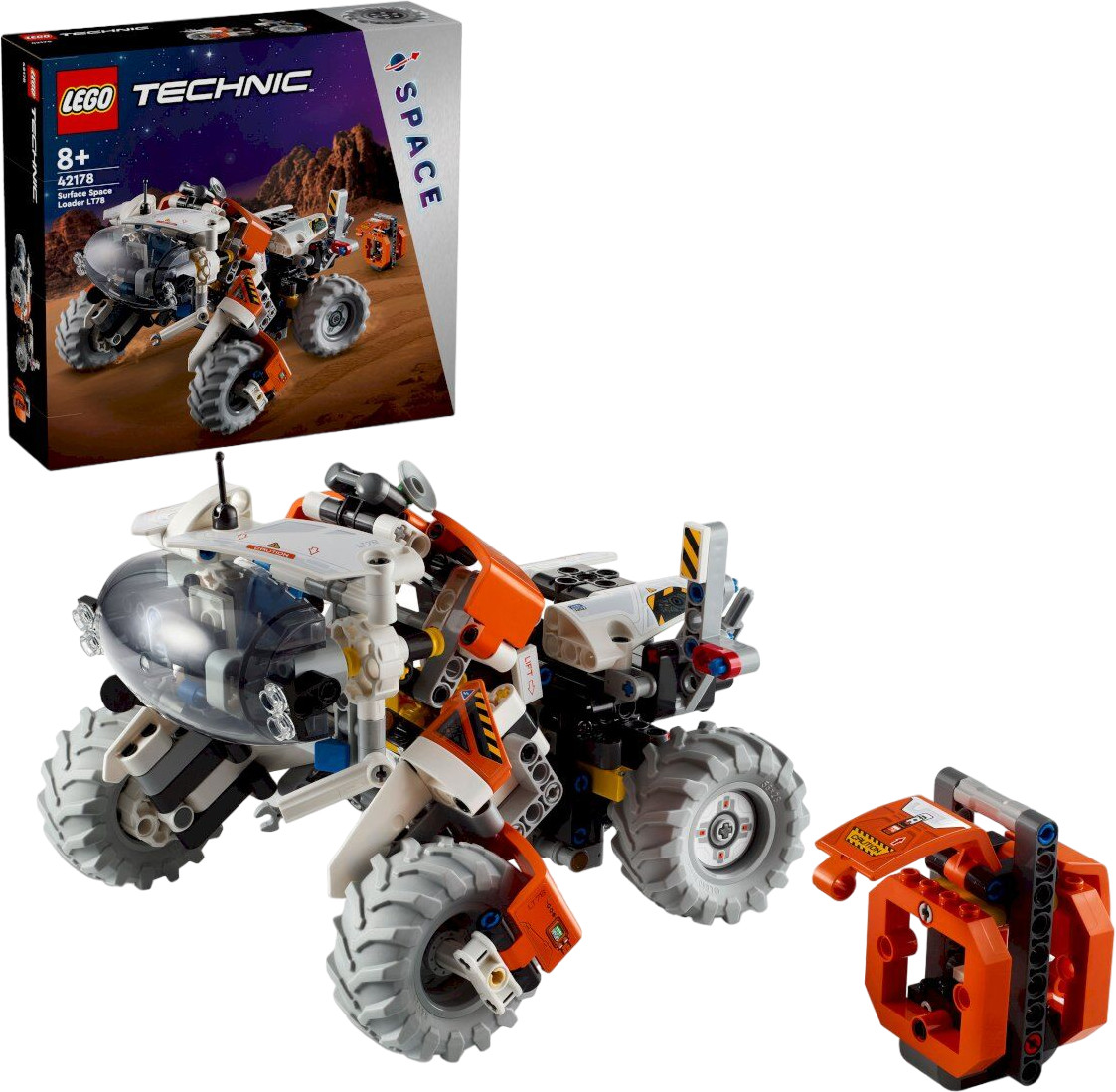 Конструктор Technic 42178 Поверхностный космический погрузчик | Space | LEGO (ЛЕГО)
