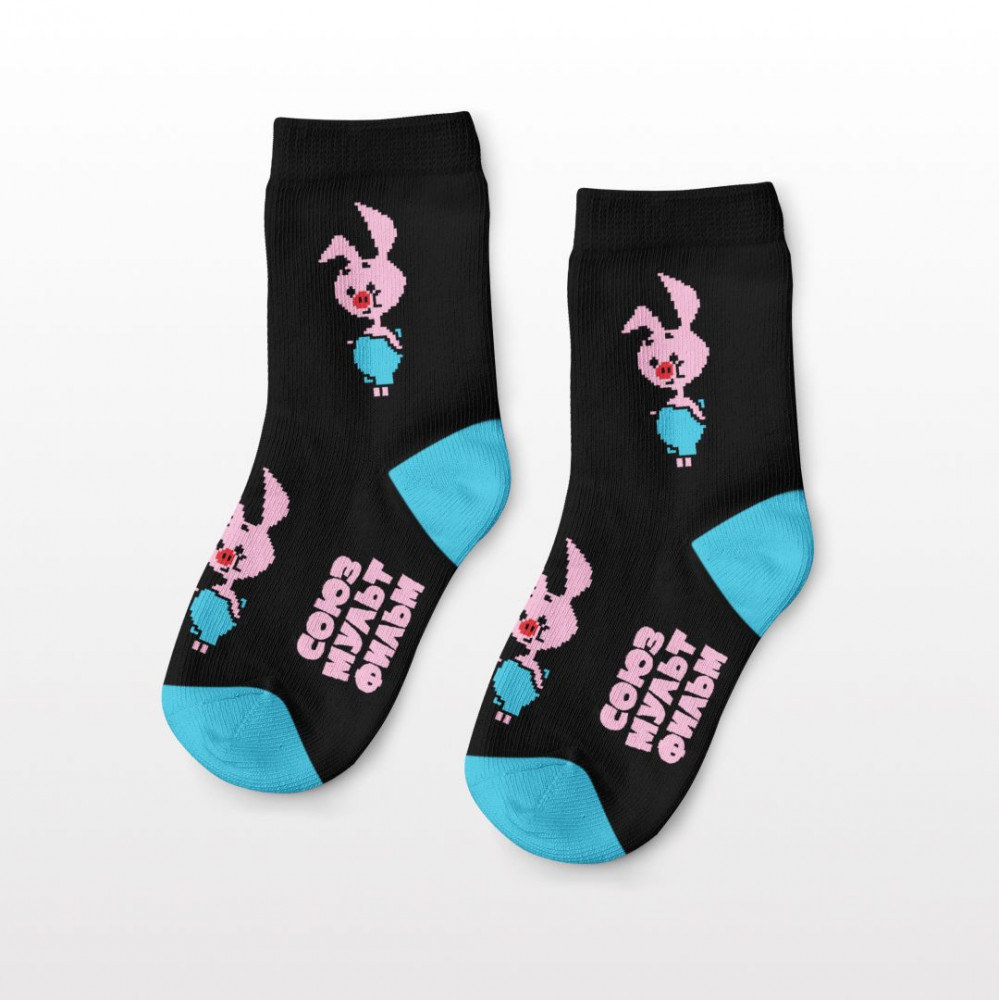 Носки детские «В самом деле, Пятачок» | Союзмультфильм | St.Friday