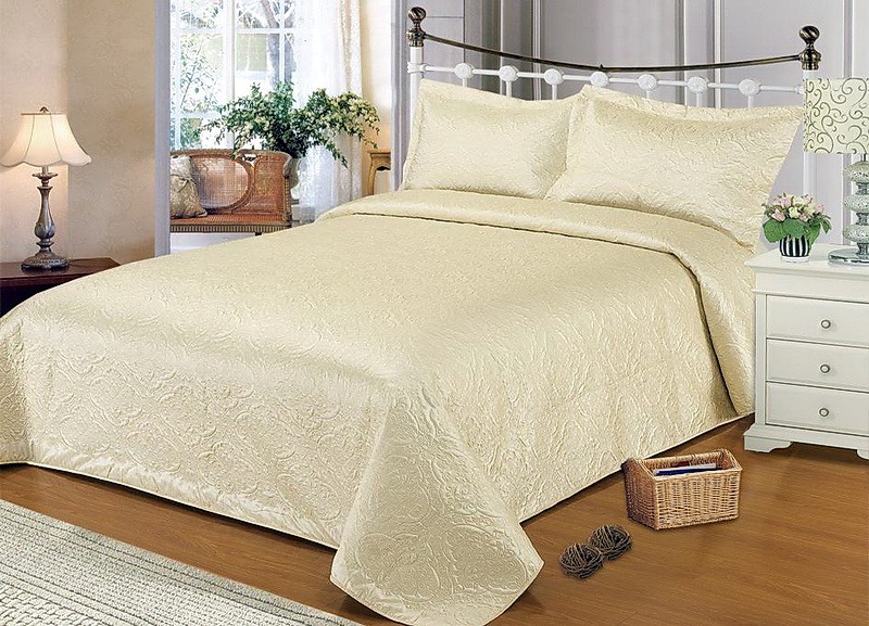 Покрывало стеганое «Tango» (арт. pk242-3, евро, тафта Lux, размер 240х260, 2 наволочки 50х70) | ТекстильГрупп